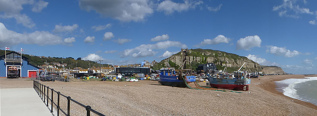 The Stade and Hastings RNLI lifeboat station & East Lift 21 9 2018