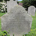 speldhurst church, kent (8)c18 gravestone of thomas dine +1763; arrows and hearts