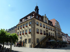 Neckarsulmer Rathaus von der Marktstraße