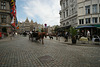 Horse And Carriage At The Grote Markt