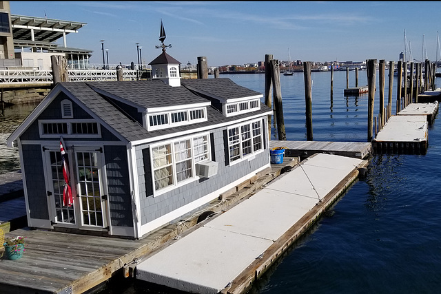 Little house on the pier
