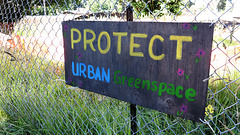 Protect urban greenspace