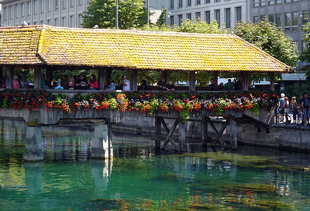 Touristenmagnet Kapellbrücke Luzern