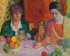 "Le Déjeuner des Chats," Pierre Bonnard, 1906
