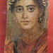 Fayum Portrait of a Young Woman in Red in the Metropolitan Museum of Art, March 2022