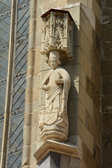 Romania, Brașov, The Fifth of Fifteen Sculptures on the Columns of the Black Church