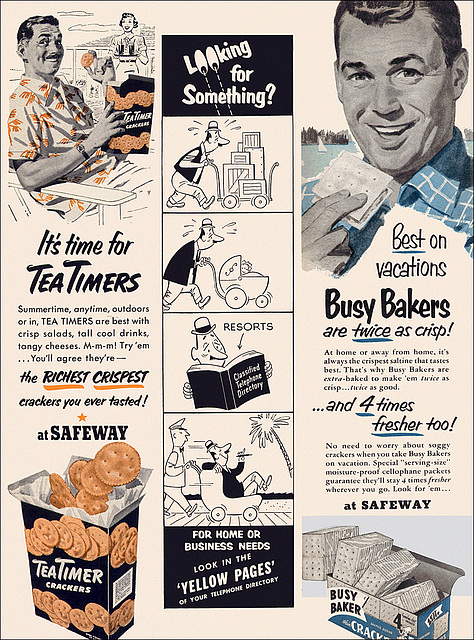B&W/Duotone Ads, 1953