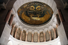 Mosaïque byzantine restaurée entre 1841 et 1856