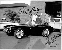 Carroll Shelby and Steve McQueen