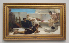 A Reading from Homer by Alma-Tadema in the Philadelphia Museum of Art, August 2009
