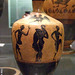 Black Figure Lekythos Attributed to the Taleides Painter in the Princeton University Art Museum, July 2011
