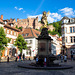 Heidelberg, Kornmarktmadonna & Heidelberger Schloss