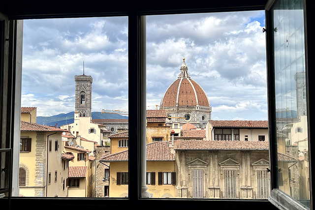 Florence 2023 – Palazzo Vecchio – View of the Duomo
