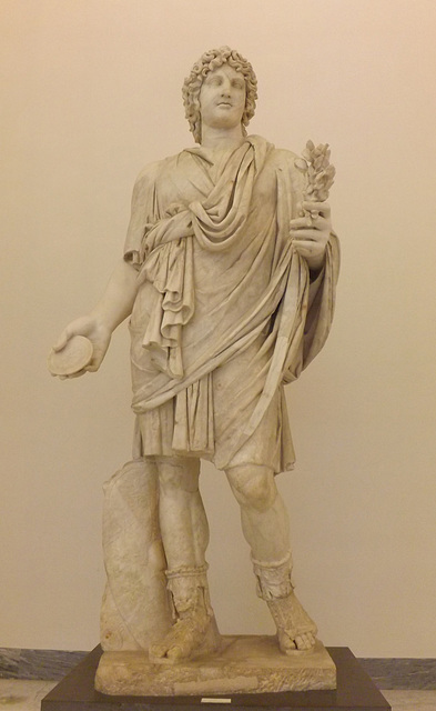 The So-called Farnese Lar in the Naples Archaeological Museum, July 2012
