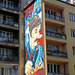 Sarajevo- Mural near Hotel Cosmopolit