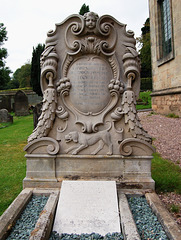Memorial to Charles John Talbot, Viscount Ingestre, Killed 1915. Ingestre Church, Staffordshire
