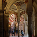Archway arcades in Mezquita de Córdoba