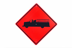 Fire Truck Sign
