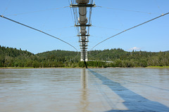 The Alyeska Pipeline Crossing the Right Arm of the Tanana River