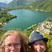Kristy and Jo at Lago di Scanno