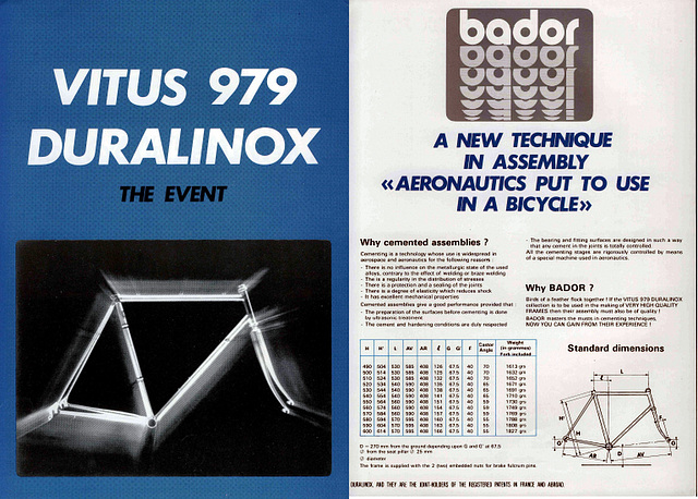 Vitus 1980 brochure