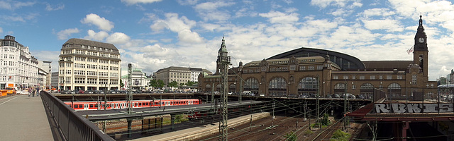 Der Hamburger Hauptbahnhof