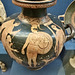 Athens 2020 – Benaki Museum – Hydria with warrior leaving for battle