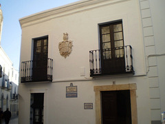 House façade.