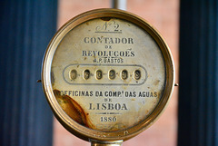 Lisbon 2018 – Museu da Água – Revolutions counter