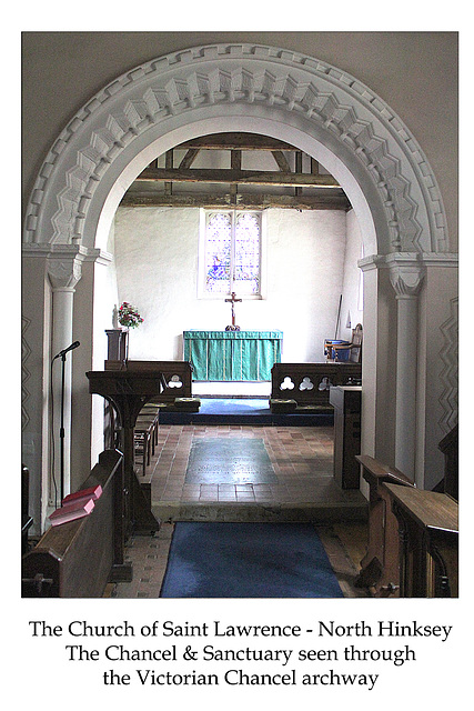 The Chancel & Sanctuary St Lawrence N Hinksey 24 6 2013