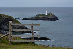 Godrevy Lighthouse view.