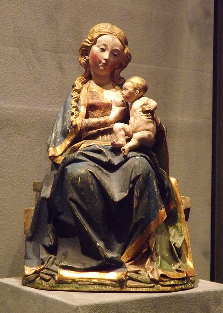 Enthroned Virgin with Nursing Child in the Metropolitan Museum of Art, January 2013
