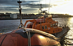 Lifeboats at North Shields