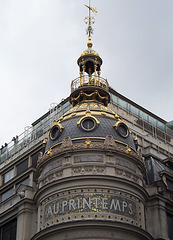 Printemps Department Store in Paris, June 2014