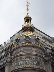 Printemps Department Store in Paris, June 2014