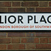 Melior Place street sign