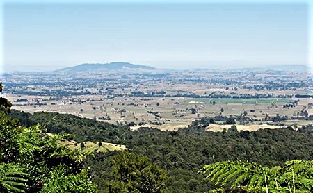 View from Kaimai Lookout