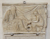 Relief from a Sarcophagus with the Washing of the Feet in the Palazzo Altemps, June 2012