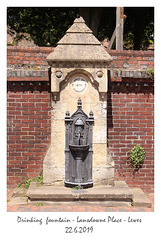 Drinking water fountain Lewes 22 6 2019