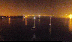 The harbour at Cochin at 4 a.m.
