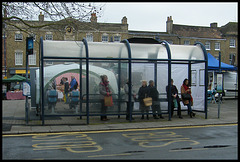 St Neots bus shelter