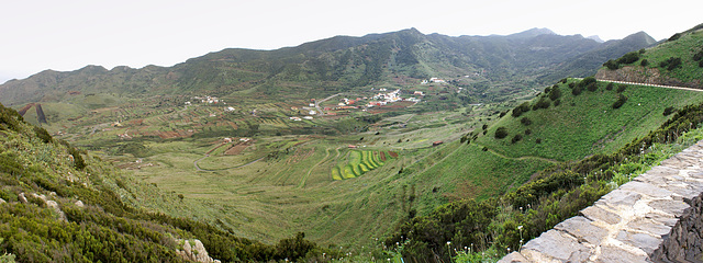 Ein Blick nach NE in das Tal von El Palma... ©UdoSm