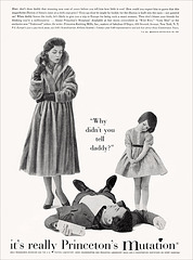 Princeton's Mutation Coat Ad, 1957