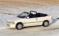 My 7. own car 1992-98: Ford Escort XR3i Cabrio