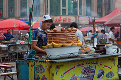 Garküche in Kashgar, China