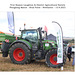 Fendt 724 Vario tractor with Amazone mineral spreader