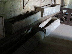 Musée archéologique de Split :sarcophages en plomb.