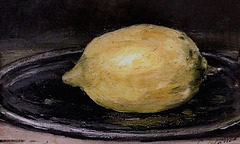 IMG 6441 Edouard Manet 1832-1883. Paris.  Le Citron.   The lemon. Paris Orsay.