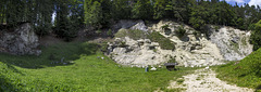 Altenbürg quarry panorama