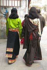 Boudhanath = Bodnath, à côté de Kathmandu (Népal)